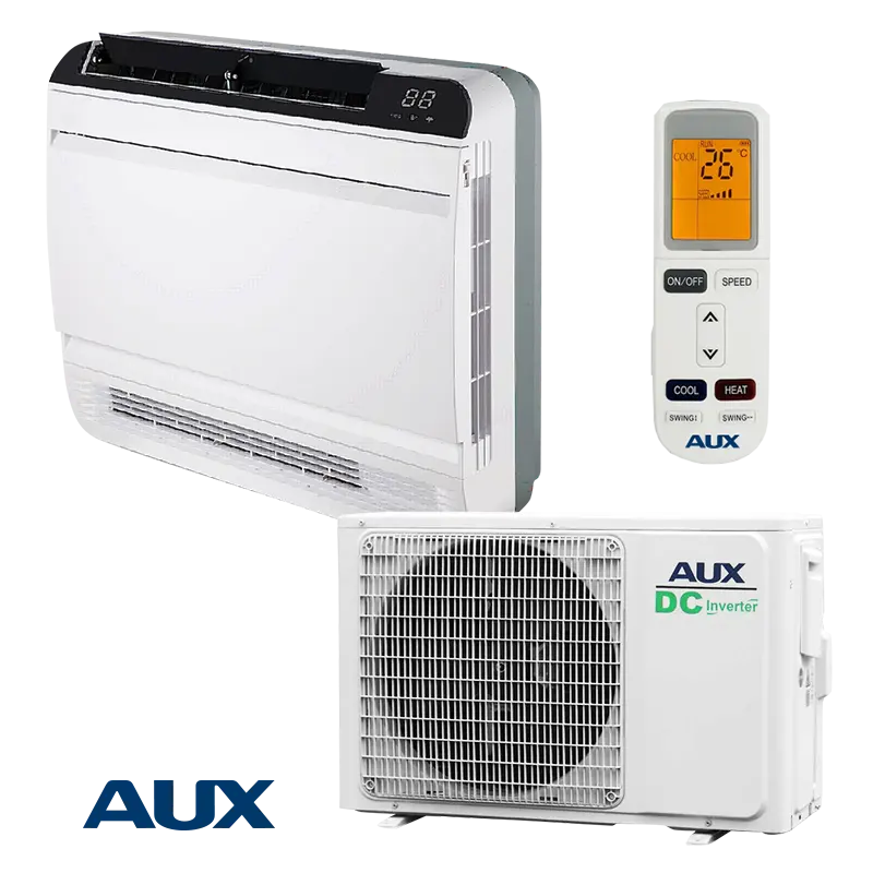 인버터 에어컨 AUX AMCO-H14/4R3A /AM2-H14/4DR3 바닥 서 A cooling/A + 에너지 클래스 냉각/난방