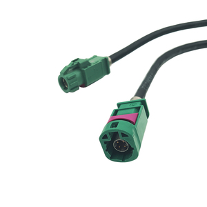 Hsd lá màu xanh lá cây E mã hóa 4pin tốc độ cao LVDS video dòng cáp GPS MIB Màn hình dacar535 4-core cáp cho VW BMW Audi Mercedes - Product Image 3