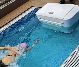 水泳用高速マシンプール用コンクリートスプレー機スイムジェットシステム向流トレーニング装置 - Product Image 1