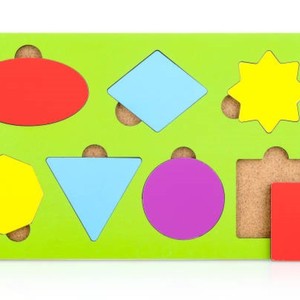 カウントピース幾何学ピース長方形三角形サークル6形10ピースそれぞれ - Product Image 5
