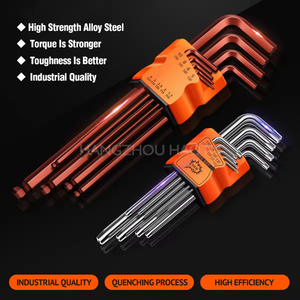 Medium L Type <strong>Hex</strong> Allen <strong>Key</strong> Set <strong>Hex</strong> <strong>Key</strong> Set Allen Wrench DIY Customized OEM <strong>Logo</strong> Wrench Set - Product Image 2