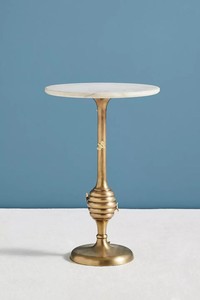 Mesa auxiliar de café redonda para sala de estar con tapa de mármol, mesa de centro de Metal multifuncional de diseño de lujo de Venta caliente elegante - Product Image 4