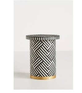 โต๊ะกาแฟประดับมุกฝังติดกระดูกของตกแต่งบ้านโต๊ะคอนโซลกลาง - Product Image 6