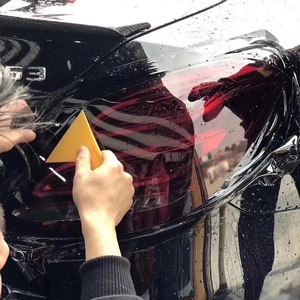 取り外し可能な高性能アプリケーション色変更PVCカーライトステッカーカーヘッドライトティントフィルムサンドプルーフ機能 - Product Image 4