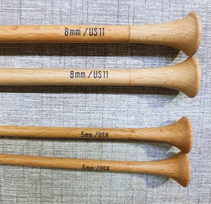 Ganchos de ganchillo de aguja de tejer personalizados de proveedor indio de etiqueta privada todos los tamaños todos los colores agujas rectas dobles y circulares - Product Image 6