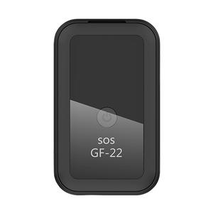 gf 22全球定位系统跟踪器监听设备迷你磁光栅全球定位系统跟踪器，适用于汽车摩托车，带求救麦克风跟踪