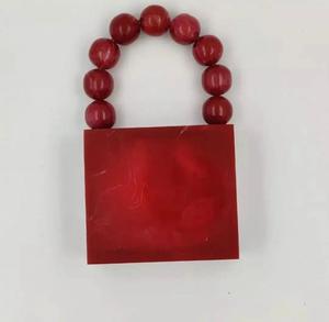 奢华设计师树脂元离合器手提包女士钱包派对用品女士时尚离合器定制婚礼钱包