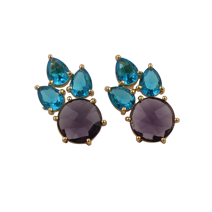 สีฟ้า, สีม่วง