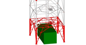 Tháp Ăng Ten Viễn Thông Tự Hỗ Trợ Mạ Kẽm Lưới Thép Tháp Ăng Ten Vô Tuyến Gps Thép Góc Mạ Kẽm - Product Image 5