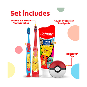 The Colgate <strong>Kids</strong> Pokemon Toothbrush Features <strong>Beloved</strong> Characters for Engagement