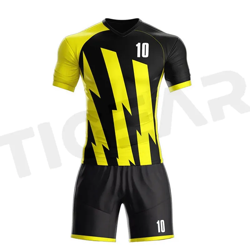 Ropa de equipo de fútbol con logotipo personalizado, Camiseta deportiva barata, nuevo modelo, diseños de camisetas de fútbol, uniforme de fútbol