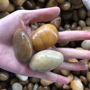 工場価格と美しい色の庭と水族館の装飾のための多色小石石大理石石 - Product Image 2
