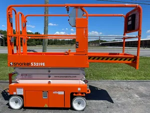 2022/2023 חדש מותג sno s3219e e scissor חשמלי 19 'להגיע עם כרית חלקה צמיגי כרית חלקה לחסן עבור מחסנים