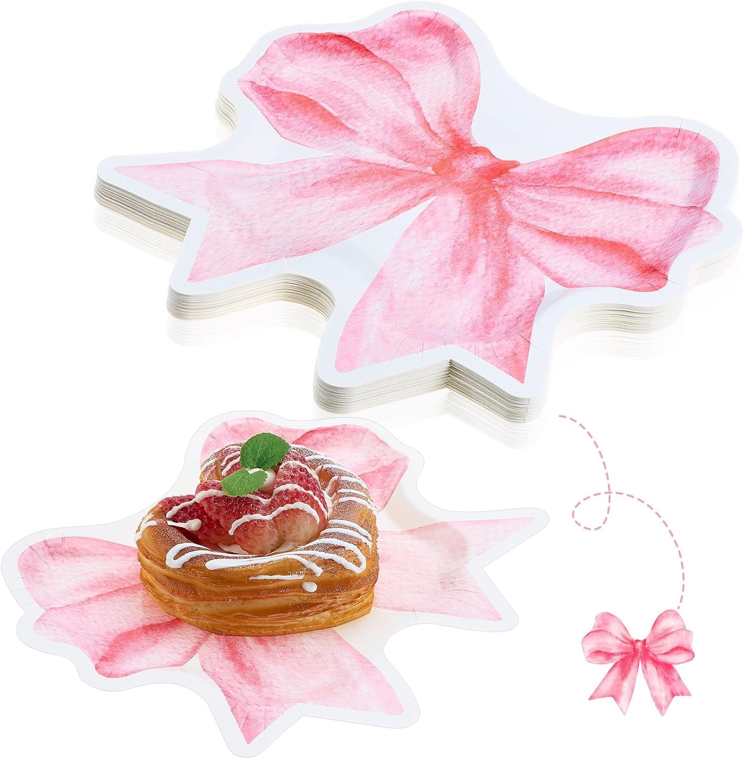 Pink bow