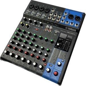 USB arayüzü ve dahili SPX efektleri ile orijinal Yamaha MG10XU 10 kanallı kompakt ses mikseri - Product Image 5