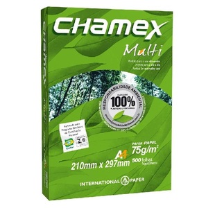 Chamexコピー用紙A4 80GSM、75GSM、70GSMのバルク在庫を卸売価格で入手可能