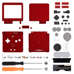 Retro oyun restorasyonu için yüksek hassasiyetli kabuk-Gameboy SP için düğmeli tam gövde - Product Image 5