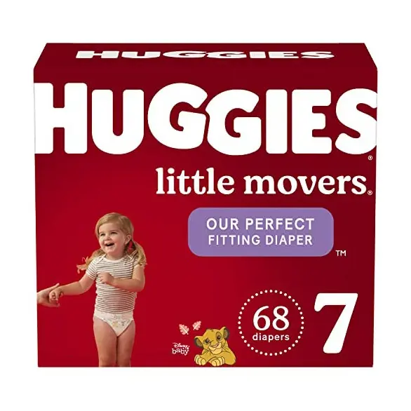 Lot de 162 couches pour bébé Huggies couches grande taille 5 couches