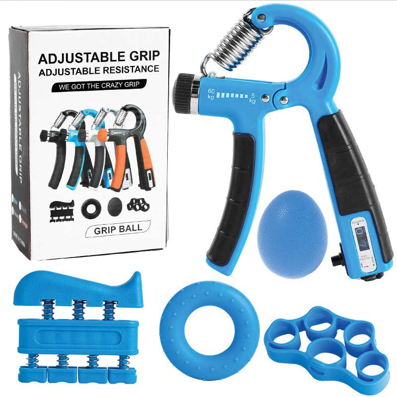 Counting Grip 5-piece Set - Blue