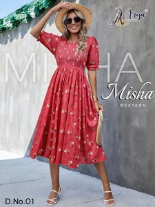 Trendy Modern <strong>Style</strong> Heavy and Beautiful Most Trending Premium Collection Rayon Cotton Turinc Printed Work Online Shopping India