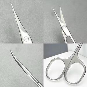 Bán Chạy Nhất Của Nhãn Hiệu Cao Cấp Thép Không Gỉ Cong Iris Phẫu Thuật Micro Kéo Autoclavable Trọng Lượng Nhẹ Cho Nhãn Mắt - Product Image 6