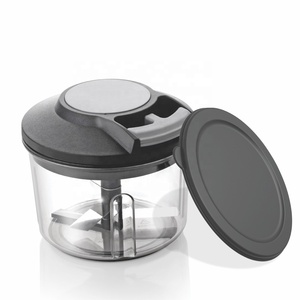 1000ML Multi-functional Manual Pull <strong>on</strong> the Rope Rotating Vegetable <strong>Cutter</strong>/ Mini Hand Pulling Vegetable Fruit Cutting Chopper - Product Image 6