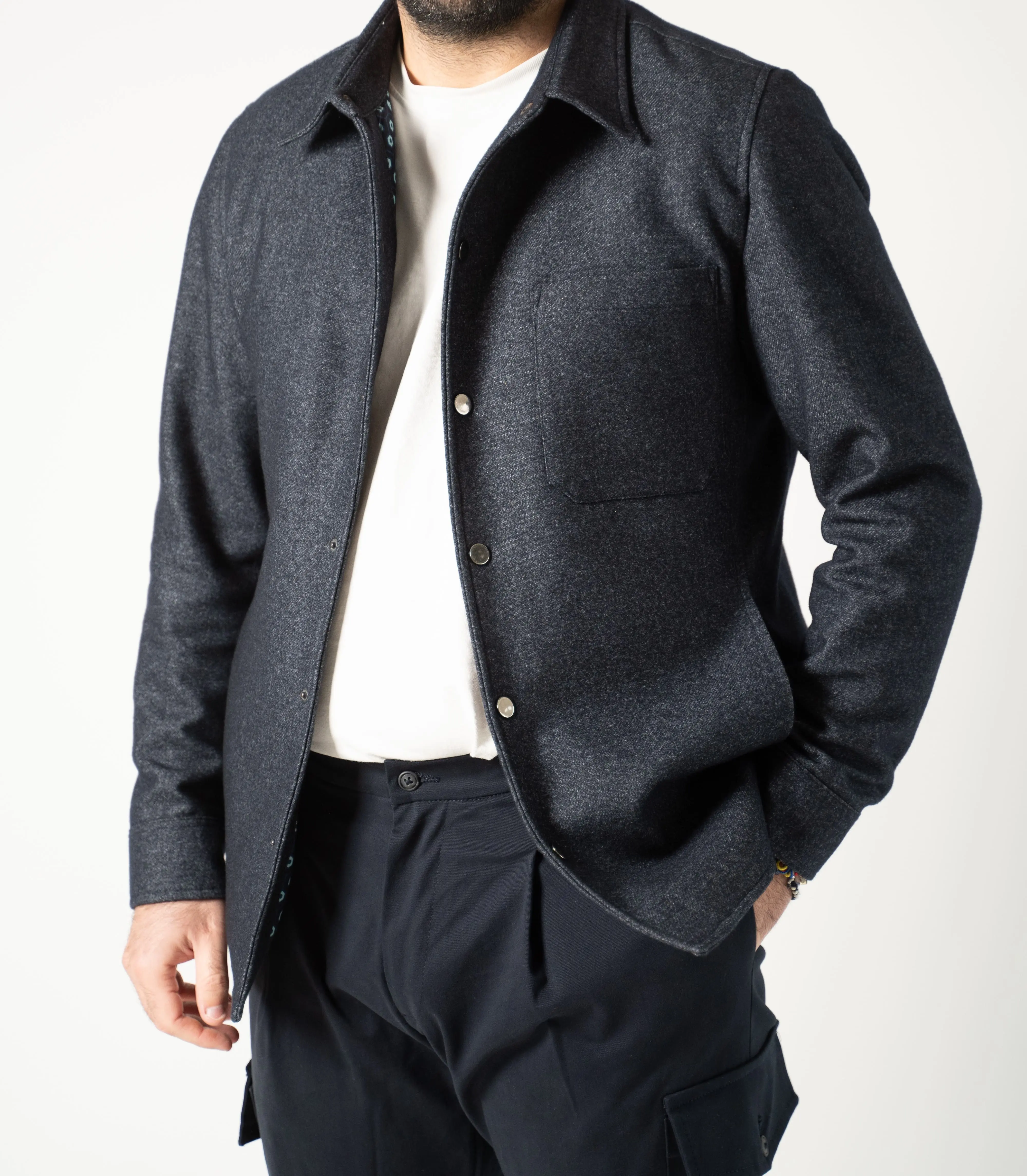 Linus-Chaqueta suave para hombre, hecha en Italia, 1 unidad