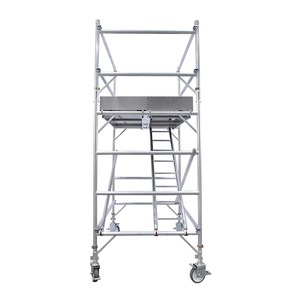 High Quality Hot Selling Mobile <strong>Multi</strong>-<strong>function</strong> Working Platform Aluminum Ladder <strong>Scaffolding</strong> - Product Image 1