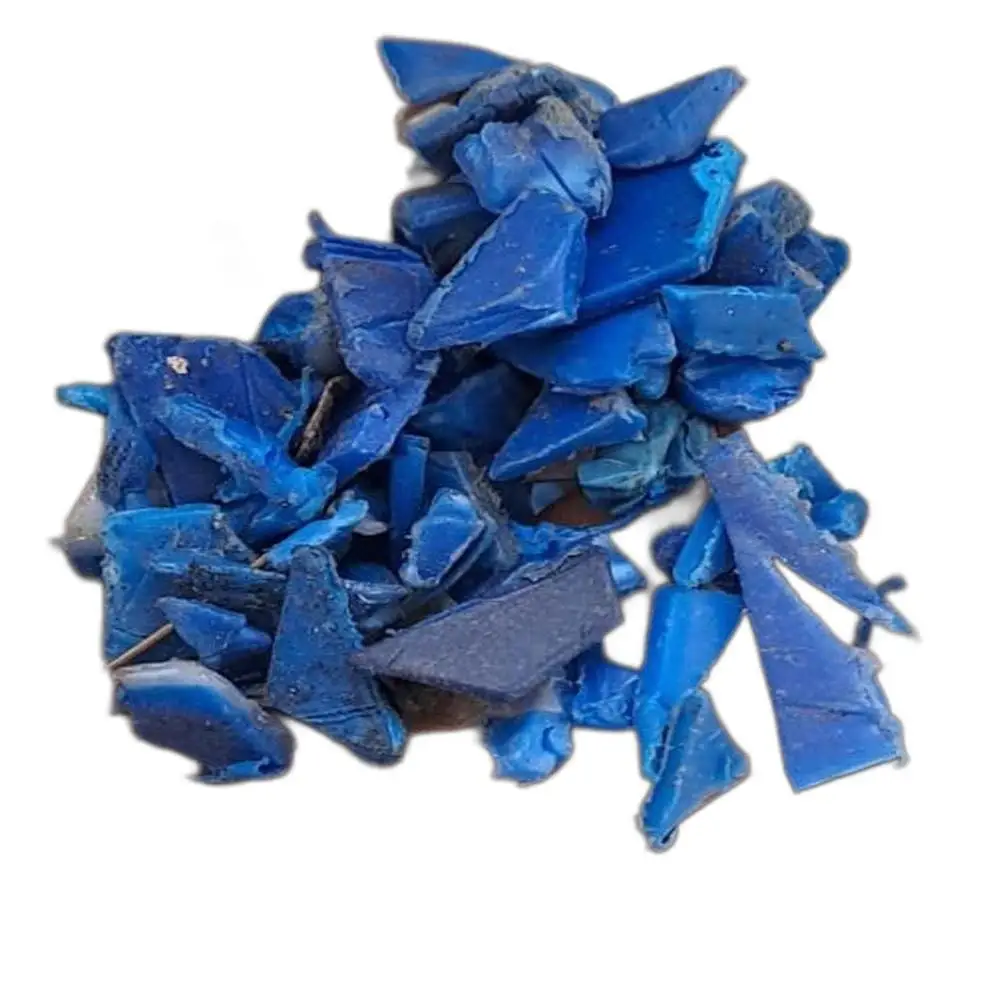Barriles azules de polietileno de alta densidad (HDPE) de fábrica de alta calidad/reciclaje de HDPE/material de residuos plásticos