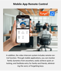 Hochwertige WiFi Video Intercom System Türklingel mit PIR Nachtsicht entsperren Snapshot Tuya Smart Home Tür sprechanlage - Product Image 4