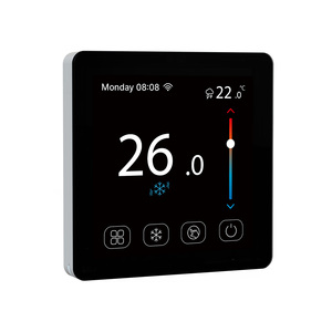 Termostato inteligente de pantalla a color para calefacción por suelo radiante eléctrico de 16A, que ofrece un control de temperatura preciso y una fácil programación - Product Image 1
