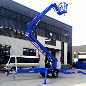 Fabrieksprijs Hoogwerker Antenne Lift, Hydraulische Giek Werkplatform, Hot Selling, Kwaliteit Onderhoud En Bouw Voertuig - Product Image 1