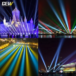 Luce del fascio impermeabile IP65 380W DMX cielo rotante luce di testa mobile per eventi di concerti sul palco all'aperto - Product Image 6