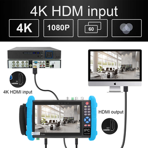 NF-IPC716 de pantalla táctil de 7 pulgadas, dispositivo de prueba de cámara 4K, ADHS Plus, TVI, CVI, AHD, SDI, IP, precio de fábrica - Product Image 3