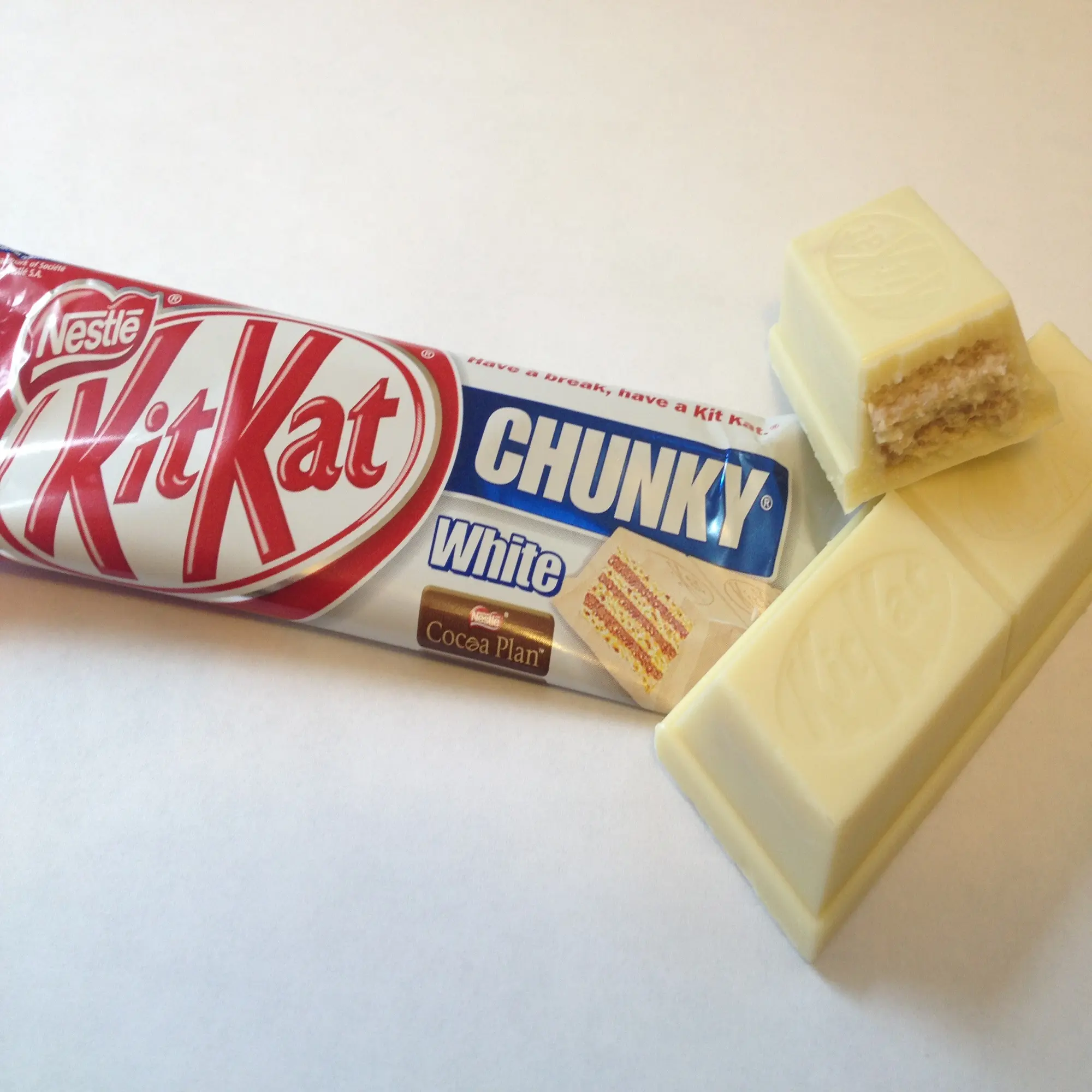 Barre de chocolat Nestlé Kit Kat Chunky Blanc 40g