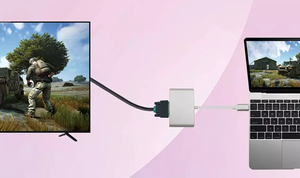 2-4 Ports MacBook <strong>Computer</strong> Hardware &amp; Software Consumer Electronics Stock USB-C VGA Multiport Adapter - Product Image 5