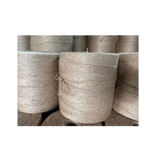 2ply/14 iplik 2mm3mm4mm5mm 50m doğal jüt iplik cilalı jüt sicim bangladeş en iyi sanat ve jüt sicim halat 3ply twisted165m ju - Product Image 4