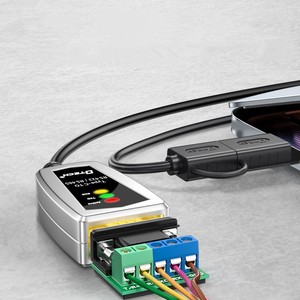 DTECH USB 3.0 DB9 Serial Port Datenleitlinie 1,5 m Typ C und USB A zu RS422 485 Serialkabel-Wechselrichter für Zutrittskontrollsystem - Product Image 4