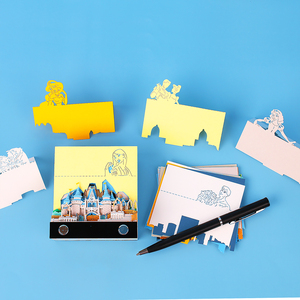 Creative Diy Post <strong>Notes</strong> Notepad Cute Gifts Diy Cinderella Castle Funny <strong>Custom</strong> Words and <strong>Shape</strong> <strong>Note</strong> Paper <strong>Block</strong> <strong>Cube</strong> <strong>Memo</strong> Pad - Product Image 4