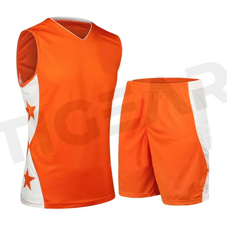 Conjunto de uniforme de basquete personalizado, camiseta e shorts de basquete com baixo nível personalizado, moda infantil para equipe