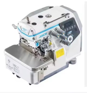 Werkseitig versiegelte Jack C7 Voll automatische Overlock-Nähmaschine Original tisch Programmier bare Kettens tich formation Zustand Neu - Product Image 1