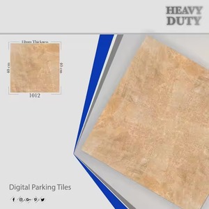 กระเบื้องเซรามิกปูพื้นที่จอดรถขนาด400x400มม. ดีไซน์พอร์ซเลนขนาด40x40ซม. ดีไซน์แบบดิจิตอล - Product Image 1