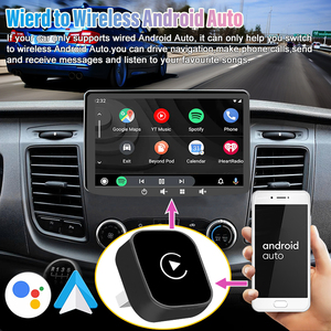 Uniean d18s <span class=keywords><strong>2</strong></span>-in-1 không dây Carplay & <span class=keywords><strong>Android</strong></span> Auto <span class=keywords><strong>Dongle</strong></span> với built-in GPS và <span class=keywords><strong>4</strong></span> gam cho phổ Xe đồ đạc - Product Image 4