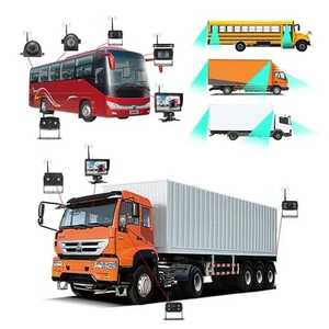 TVS-4MD-7BSD Monitor DVR Kit para Carro Invertendo Ajuda