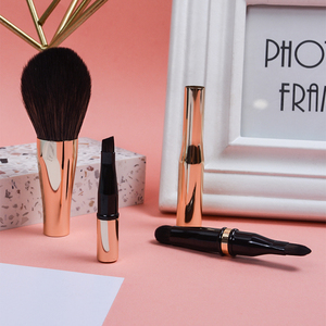 Single Makeup <strong>Brush</strong> Powder Eyebrow Eyeshadow Multiple Usage Detachable Cosmetic <strong>Brushes</strong> <strong>4</strong> in 1 Multi-function Make-up <strong>Brush</strong> - Product Image 5