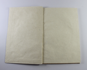 Giornale del taccuino in stile giapponese realizzato in 70 Gsm 40 fogli 80 pagine di carta di canapa rilegato con cordino di cotone abbinato sul dorso - Product Image 3