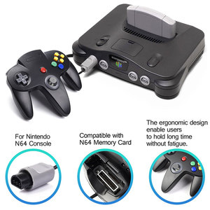 Wired <strong>N64</strong> Gamepad Joystick <strong>Controller</strong> for Original Nintend 64 Console USB <strong>Controller</strong> Gaming Joystick for Nintend <strong>N64</strong> Gamepad