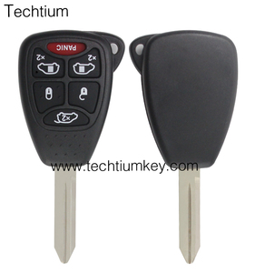 6 Button Car Remote <strong>Key</strong> Shell Case for Chrysler for Dodge <strong>Dakota</strong> Durango Charger for Jeep Grand Cherokee Blank <strong>Key</strong> Fob Cover - Product Image 2