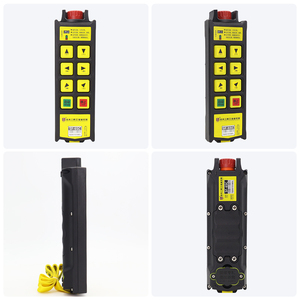 Fabrik preis 24 Volt RF Wireless Radio Mini-Fernbedienung 6 Tasten Single Speed Sender und Empfänger Kostenlos programmier bar