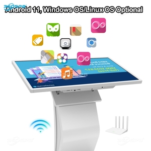 360SPB 32-Zoll-K-Form Touchscreen-Kiosk Wifi LCD-Touchscreen-Kioske Boden stehende Digital Signage und Display - Product Image 5